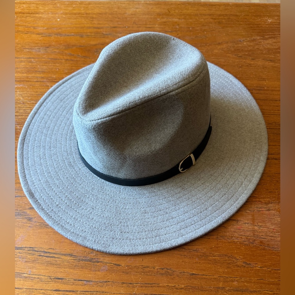 Torrid Gray Melton Panama Hat Size‎ M/L